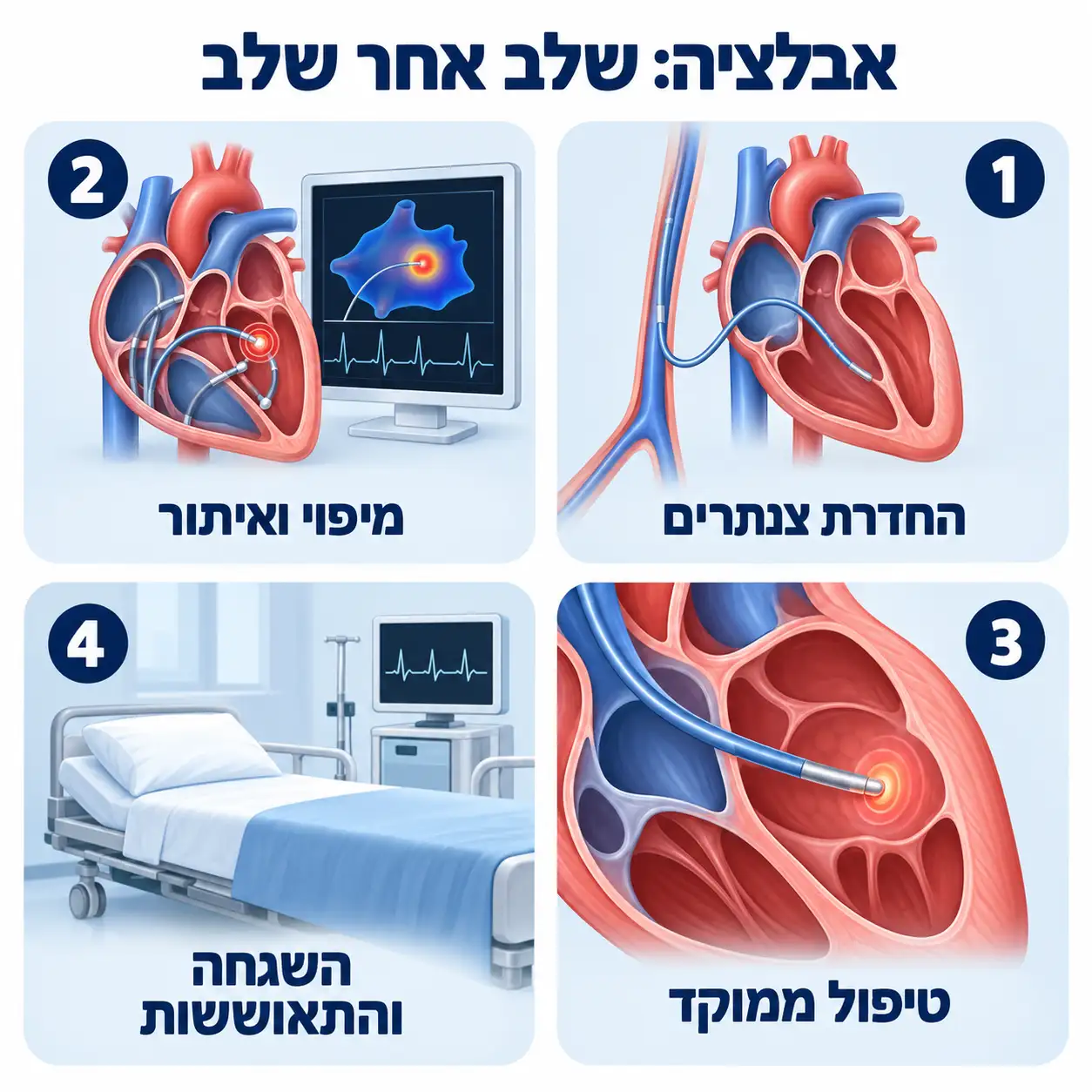 איך מתבצע הטיפול באבלציה?
